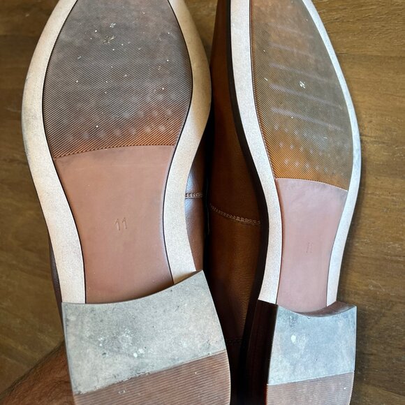 Curt & Larson Shoes Men US 11 M Brown Lyon Santos‎ Casual Slip On Loafers - Picture 8 of 9